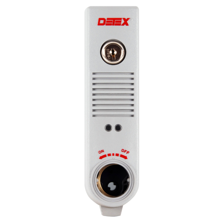DETEX Stand Alone Surface Mount Alarm, Weatherized, Propped Alarm, Gray EAX-300W GRAY